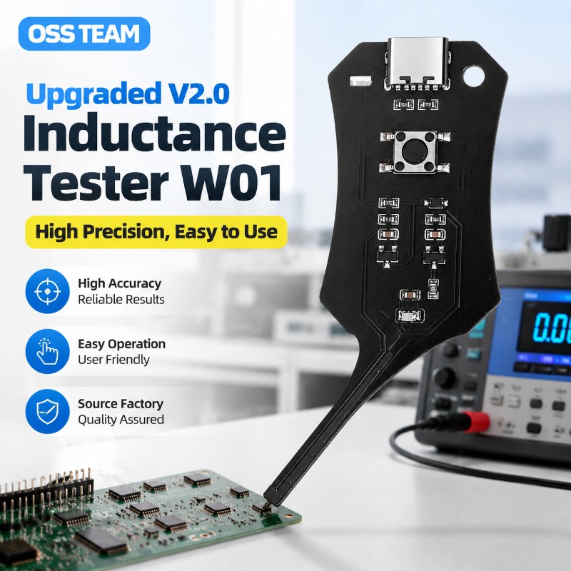 Electronics And Gadgets With A - V2.0 W01 Induktanzmessgerät Einfach zu bedienendes,