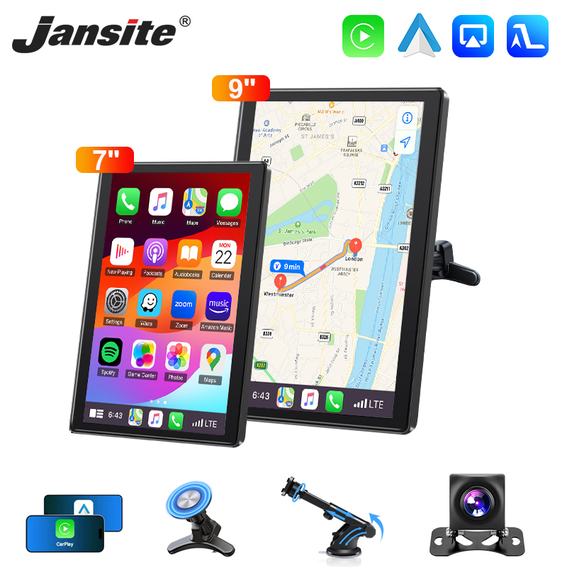 Electronics Gadgets For Car - Jansite 9-Zoll-Autoradio mit vertikalem Bildschirm, Multimedia-Videoplayer,