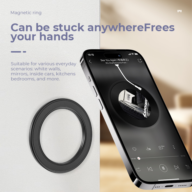 Useful Electronic Gadgets - Für Magsafe Starke Magnetische Ring Telefon