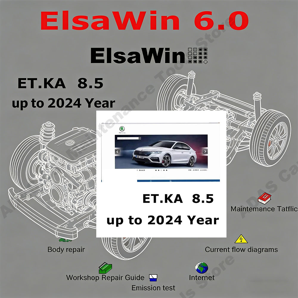 Electronics Gadgets For Car - Neueste heiße Kfz-Wartungswerkzeuge: Elsawin 6.0 mit