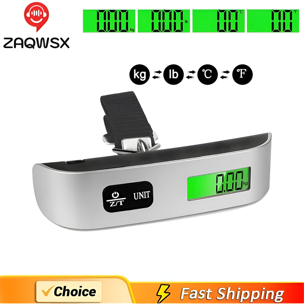 Useful Electronic Gadgets - Tragbare Waage, digitales LCD-Display, 110 lb/50