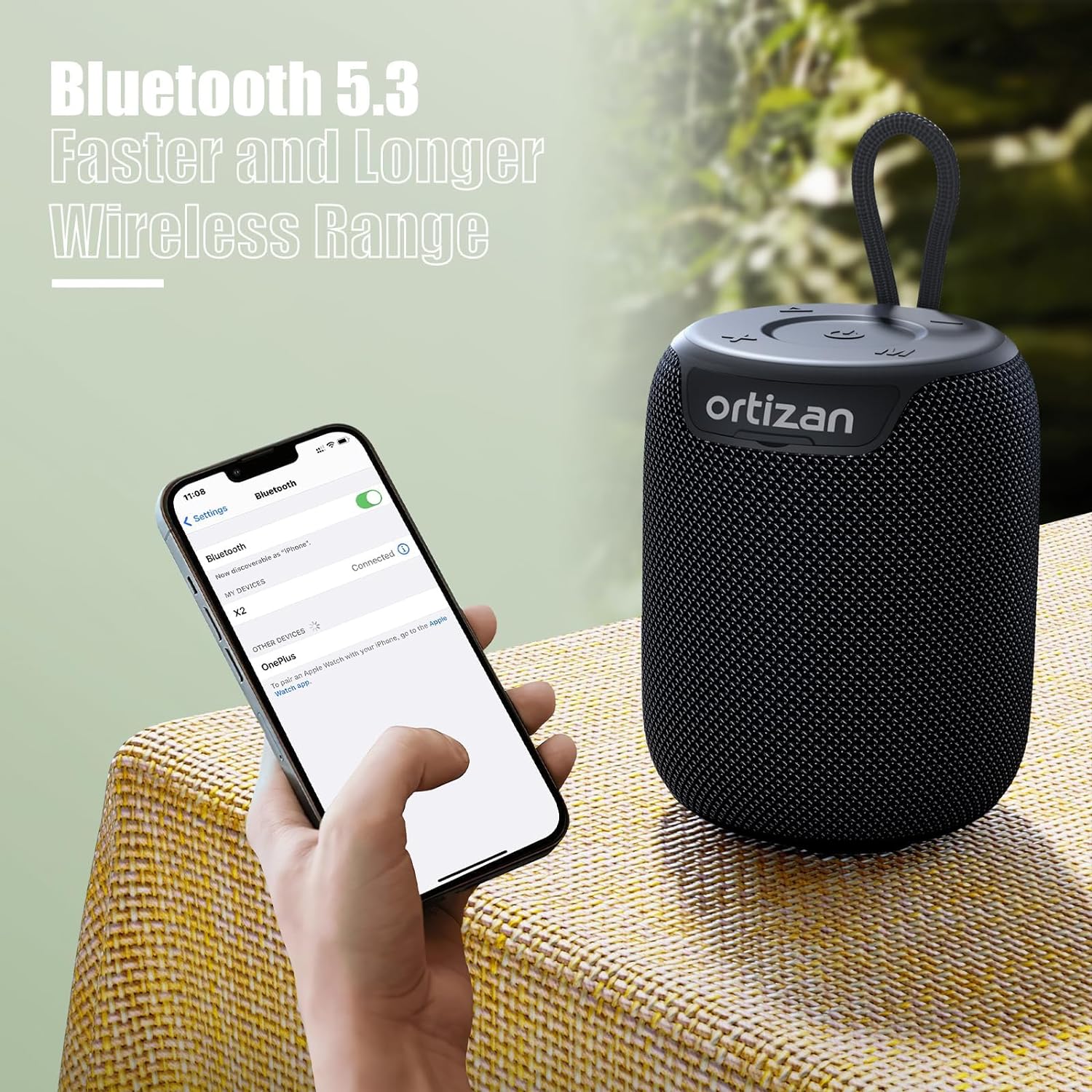 Electronics And Gadgets With A - Ortizan Party-Bluetooth-Lautsprecher, AUX und TF, kleiner