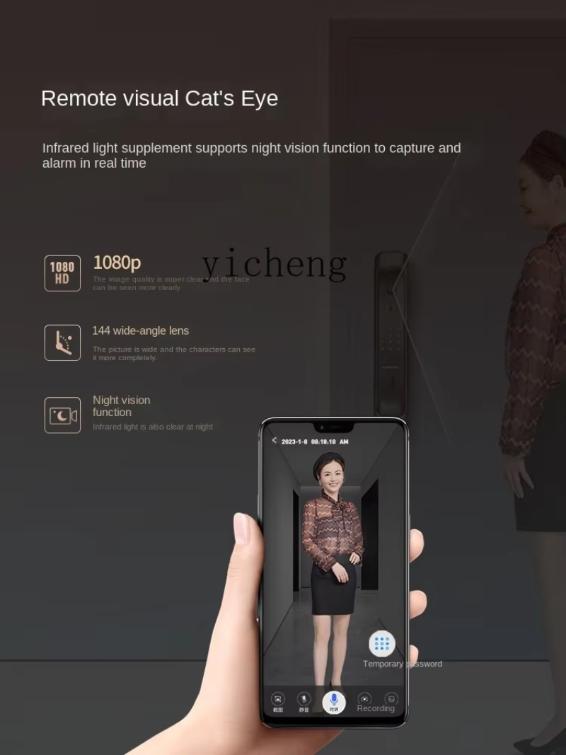 Electronics & Gadgets Icon - C19- Face Cat Eye Smart Türschloss