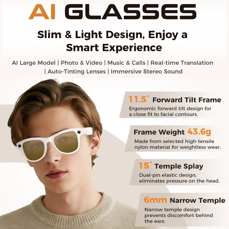2026 Neue KI-Smart-Brille mit  – Smart Glasses Ar Bewertung und Preis