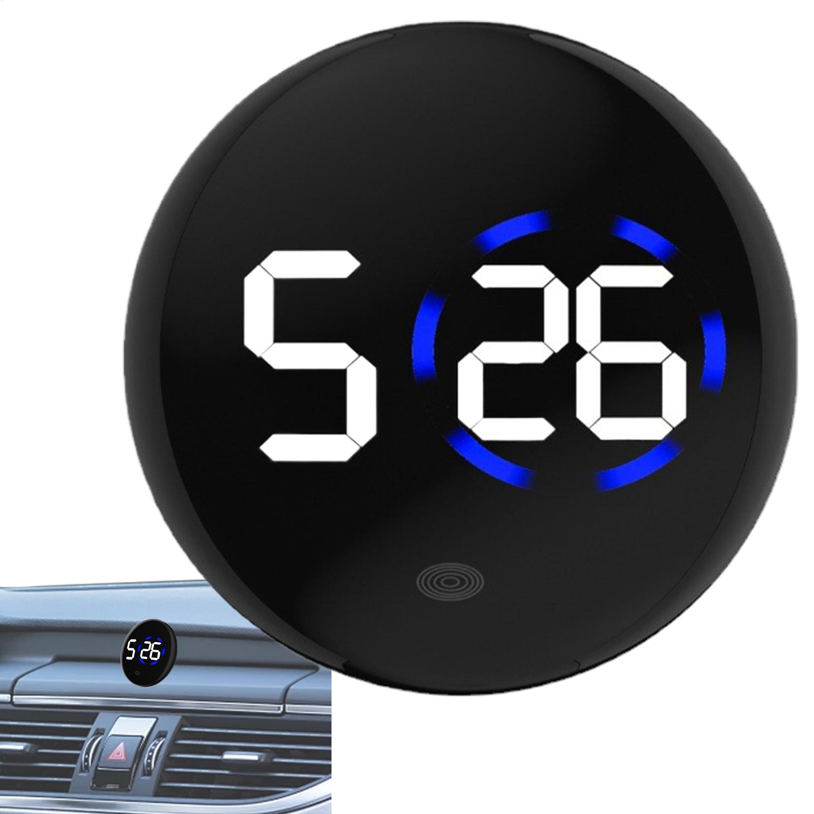 Modische Auto-LED-Uhr mit Touc – Electronics Gadgets For Car Bewertung und Preis