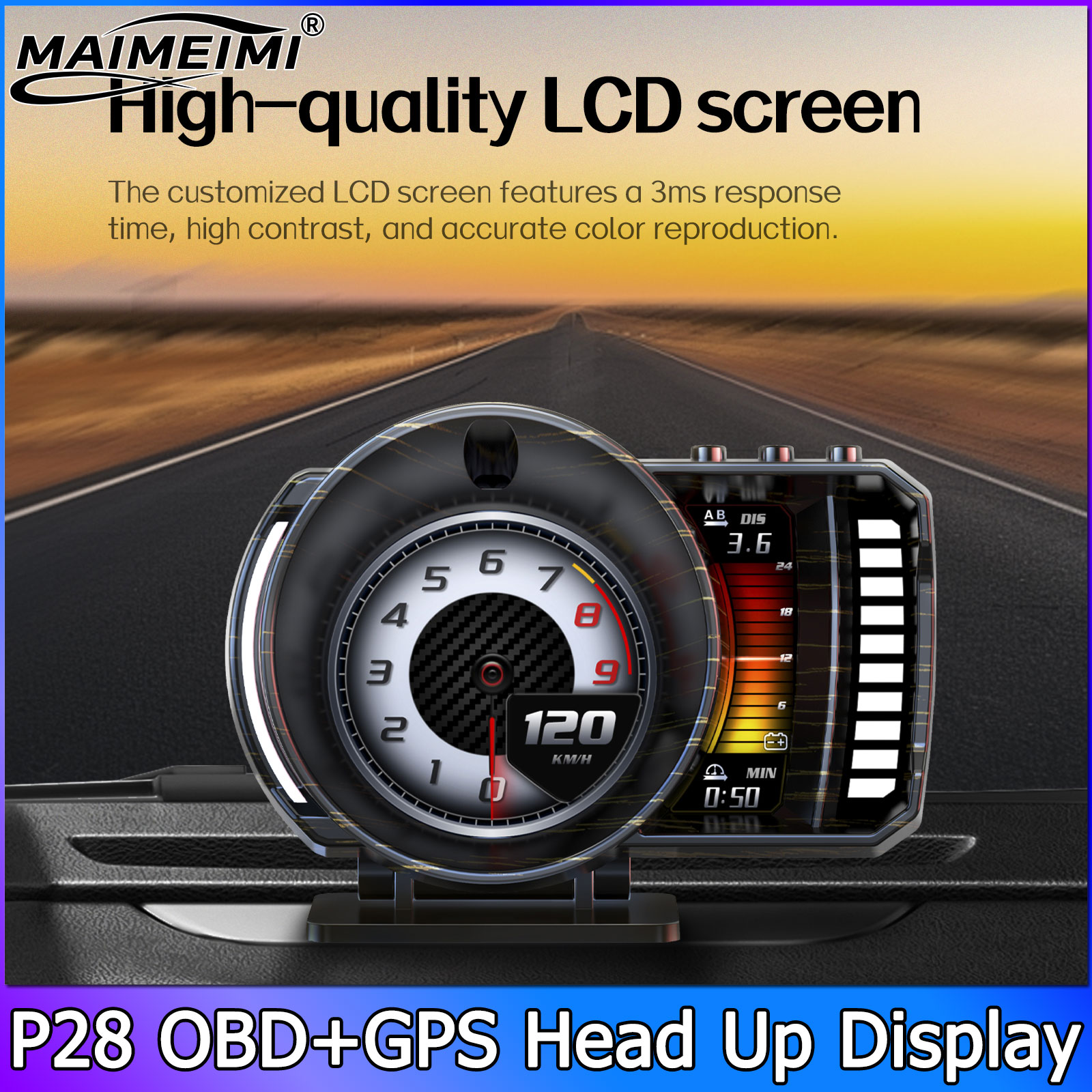 P28 OBD2 GPS Doppelsystem-Tach – Electronics Gadgets For Car Bewertung und Preis