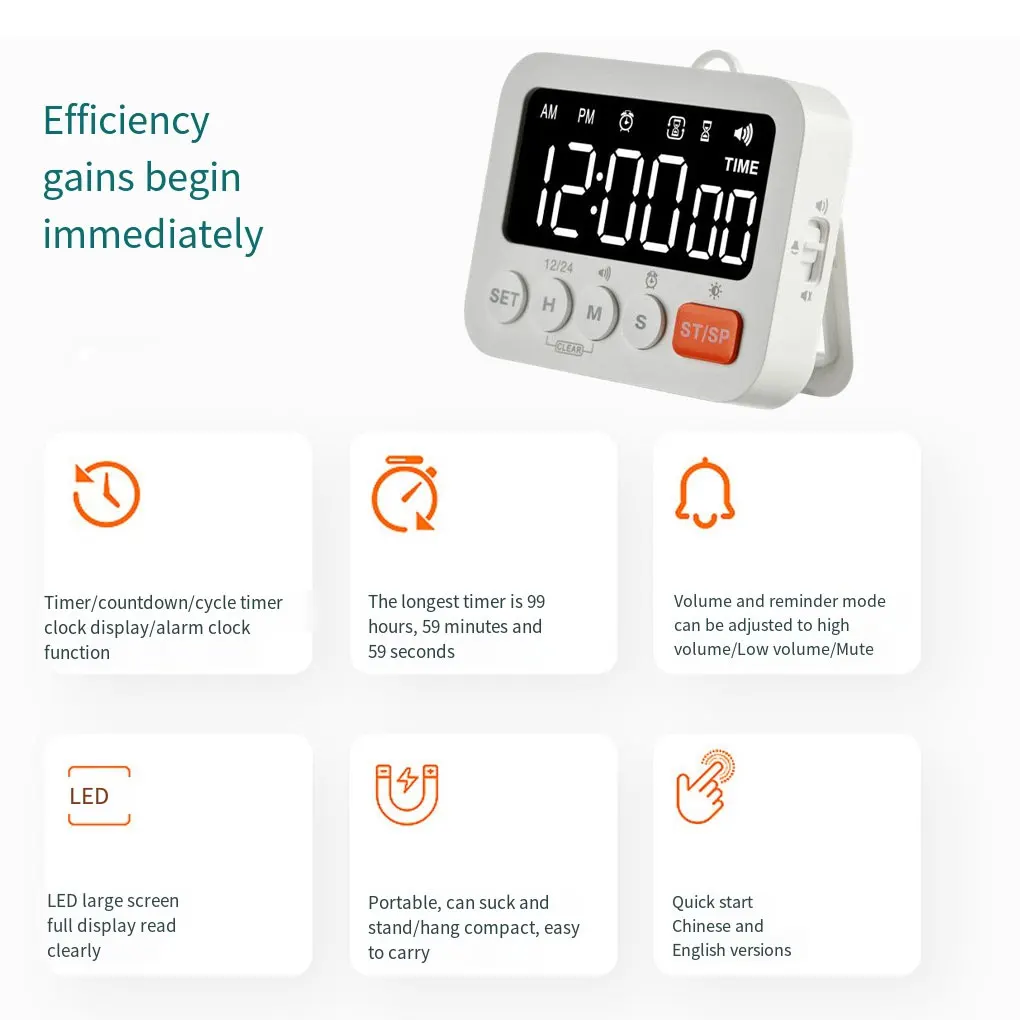 Küchentimer, digitaler Alarm,  – Electronics And Gadgets G Bewertung und Preis