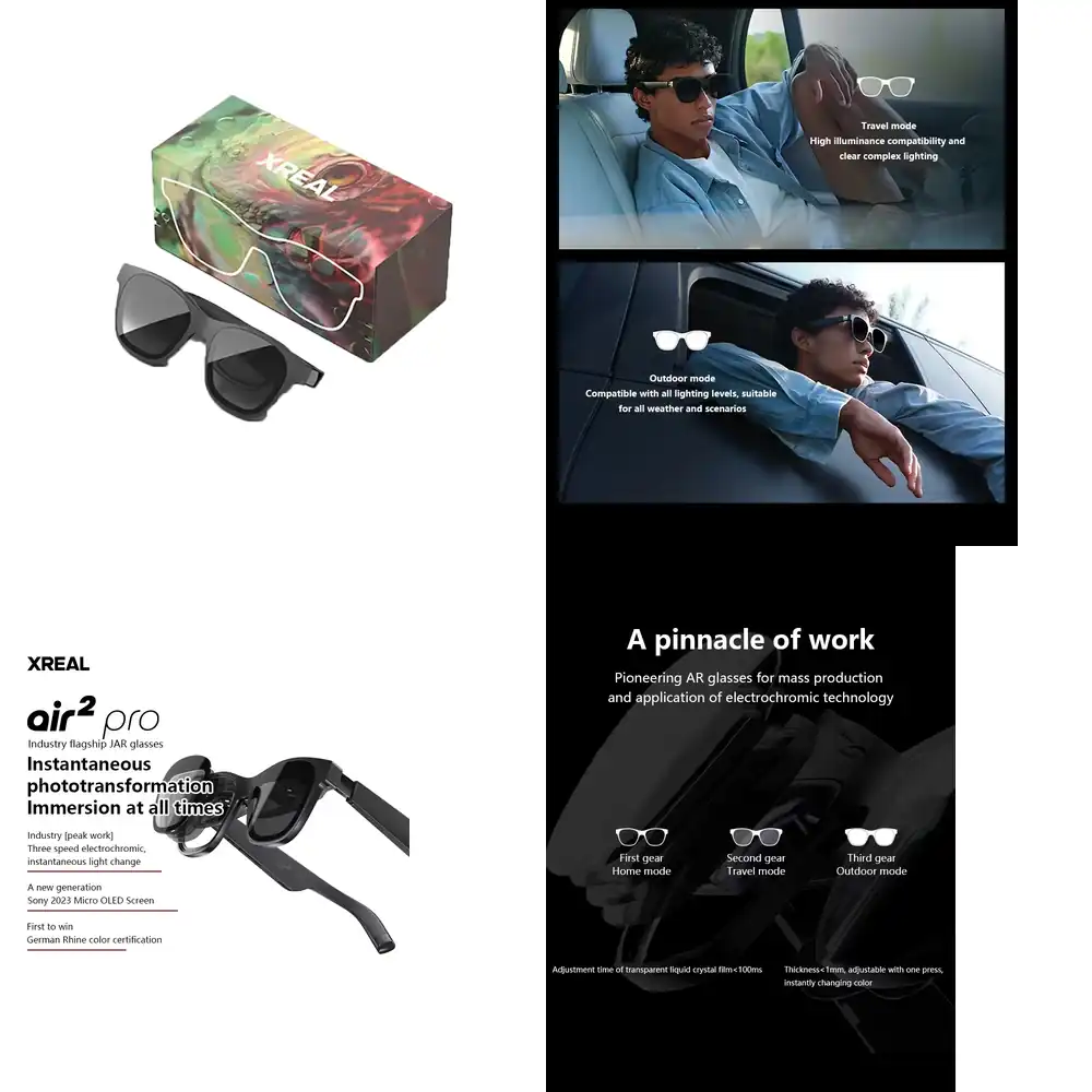 Nreal Air 2 Pro Smart AR-Brill – Smart Glasses Ar Bewertung und Preis