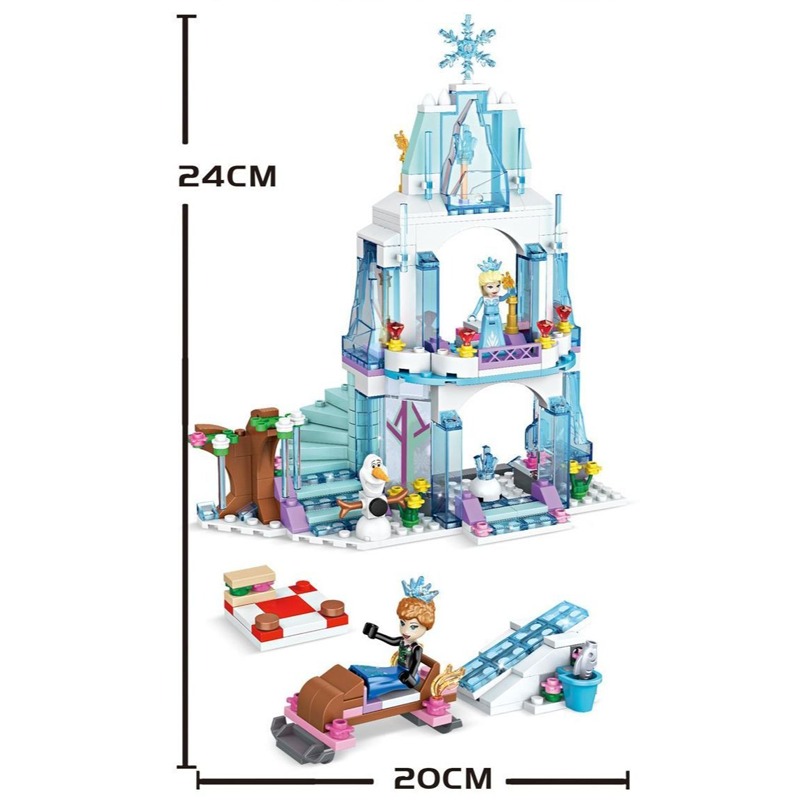 Elsa Eisschloss Bausteine Set  – Elsa Gadget Bewertung und Preis