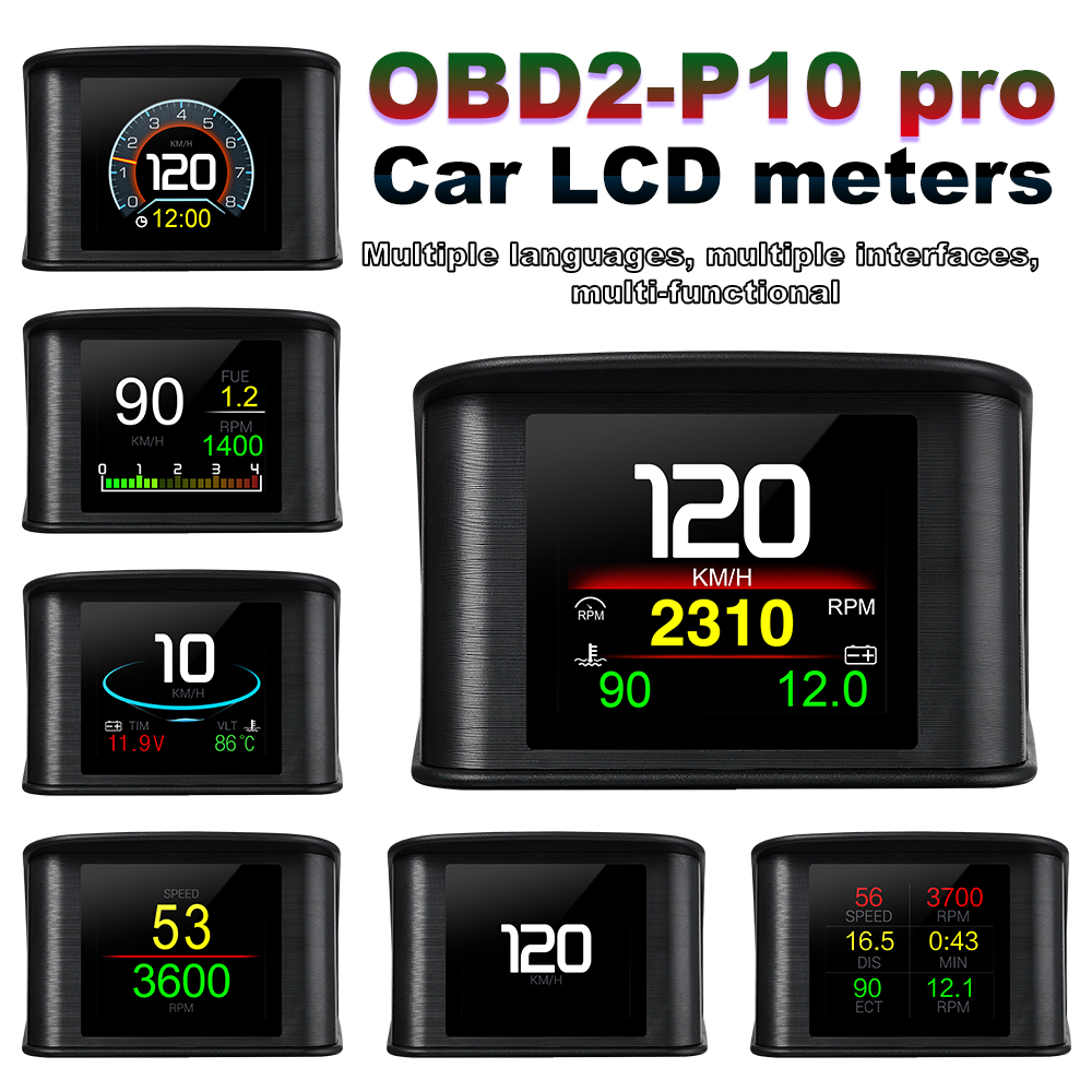 OBDII Smart Digital Meter P10  – Electronics Gadgets For Car Bewertung und Preis