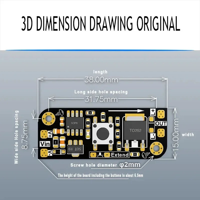 Mikro-Tasten-Dimmplatine, bist – Electronics & Gadgets Icon Bewertung und Preis