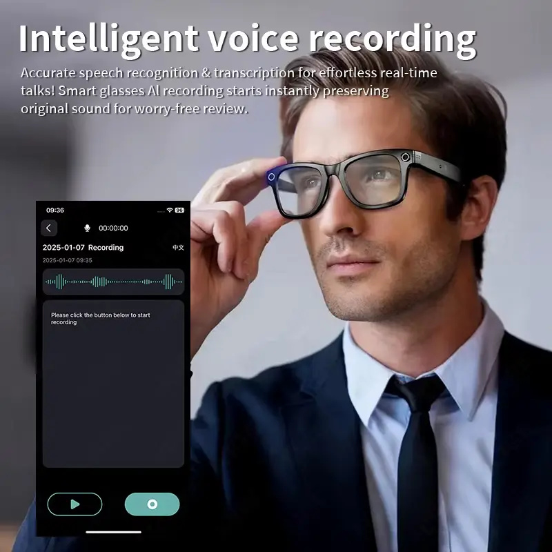 KI-Smart-Brille mit 8MP-Kamera – Smart Glasses Ar Bewertung und Preis